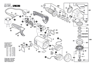 BOSCH Ein/Aus-Schalter | Ersatzteile für GWS 20-230JH, GWS 22-180 JH - 1607000C13