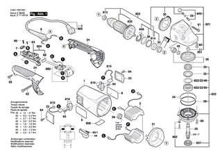 BOSCH Ein/Aus-Schalter | Ersatzteile f�r GWS 20-230JH, GWS 22-180 JH - 1607000C13