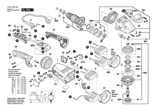 BOSCH Ein/Aus-Schalter | Ersatzteile f�r GWS 22-230 LVI - 1607000C15