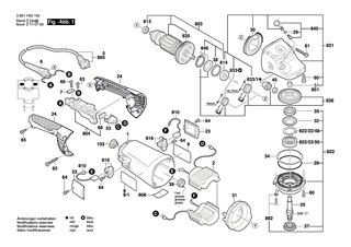 BOSCH Lagerflansch �230 MM | Ersatzteile f�r GWS 20-230H, GWS 20-230JH - 1607000C22