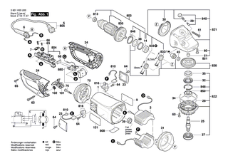 BOSCH Lagerflansch �230 MM | Ersatzteile f�r GWS 26-230 JBV, GWS 24-230 JBX - 1607000C24