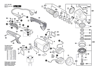 BOSCH Getriebegeh�use | Ersatzteile f�r GWS 22-180 H, GWS 22-180 JH - 1607000C32