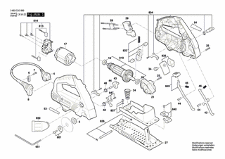 BOSCH Arretierung | Ersatzteile f�r PKS 16 Multi, --- -...