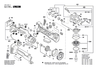 BOSCH Druckknopf | Ersatzteile f�r AG40-11PD, GBR 15 CA - 1607000V41