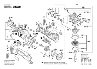 BOSCH Druckknopf | Ersatzteile f�r AG40-11PD, GBR 15 CA - 1607000V41
