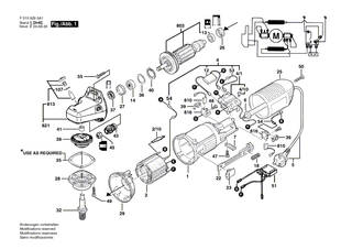BOSCH Kohlebürstensatz | Ersatzteile für Winkelschleifer, GWS 9-125 CS - 1607014116
