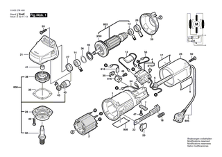 BOSCH Kohlebürstensatz | Ersatzteile für Winkelschleifer, GWS 9-125 CS - 1607014116