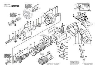 BOSCH Kohlebürstensatz | Ersatzteile für Bohrmaschine, GBM 13 - 1607014126
