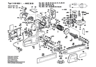 BOSCH Kohleb�rstensatz | Ersatzteile f�r AKE 30 B, AKE 35 B - 1607014129