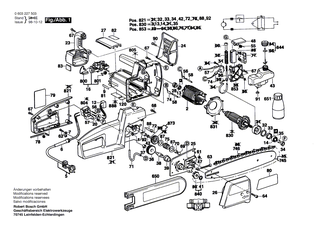 BOSCH Kohleb�rstensatz | Ersatzteile f�r AKE 30 B, AKE 35 B - 1607014129