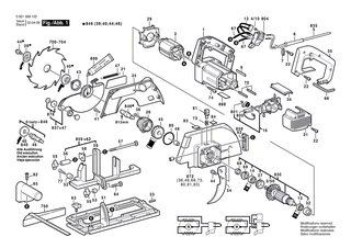 BOSCH Kohleb�rstensatz | Ersatzteile f�r AKE 30 B, AKE 35 B - 1607014129