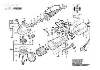 BOSCH Kohleb�rstensatz | Ersatzteile f�r PWS 600, PWS 6-115 - 1607014162