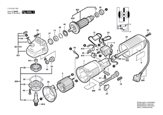 BOSCH Kohleb�rstensatz | Ersatzteile f�r PWS 600, PWS 6-115 - 1607014162