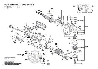 BOSCH Kohlebrstensatz | Ersatzteile fr GEB 1000 CE, OSB 1020 CE - 1607014176