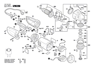 BOSCH Kohleb�rstensatz | Ersatzteile f�r 1364, GWS 2030 H - 1607014178
