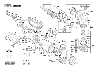BOSCH Kohleb�rstensatz | Ersatzteile f�r 1364, GWS 2030 H - 1607014178