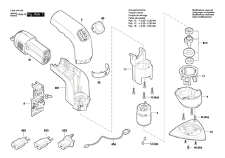BOSCH Gleichstrommotor 3,6V | Ersatzteile f�r GSR Mx2Drive - 1607022604