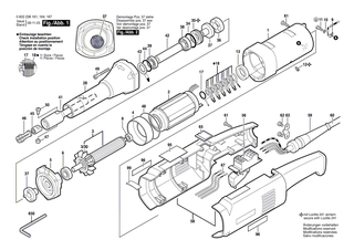 BOSCH Schalter | Ersatzteile f�r GR.65, Hf-Bohrmaschine - 1607200038
