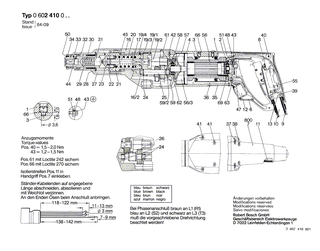 BOSCH Schalter | Ersatzteile f�r GR.65, Hf-Bohrmaschine - 1607200038