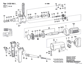 BOSCH Schalter | Ersatzteile f�r GR.65, Hf-Bohrmaschine - 1607200038