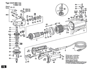 BOSCH Schalter | Ersatzteile f�r GGS 16, GGS 6 S - 1607200064