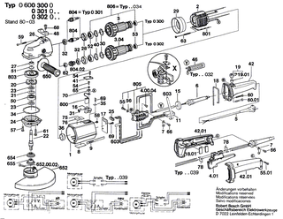BOSCH Schalter | Ersatzteile f�r GGS 16, GGS 6 S - 1607200064