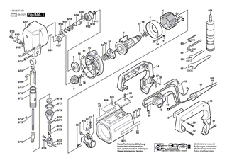 BOSCH Schalter | Ersatzteile f�r Blechschere, GSC 3,5 - 1607200065