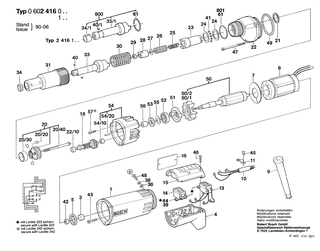 BOSCH Schalter | Ersatzteile f�r Hf-Schrauber, Hf-Schlagschrauber - 1607200067