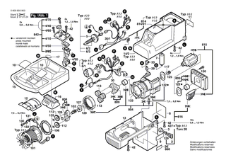 BOSCH Schalter | Ersatzteile f�r AXT 1800, AXT 2200 - 1607200134
