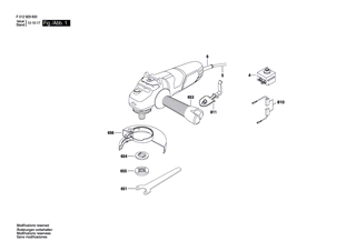 BOSCH Schalter | Ersatzteile f�r GGS 28 LP, GWS 8-115 Z - 1607200155
