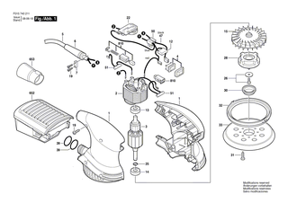 BOSCH Schalter | Ersatzteile f�r GSS 140 A, GEX 125-1 AE - 1607200190