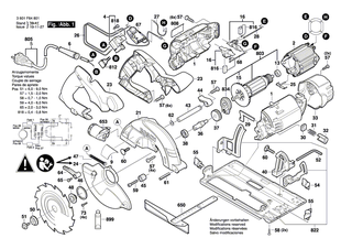 BOSCH Schalter | Ersatzteile f�r PKS 46, PKS 54 - 1607200198