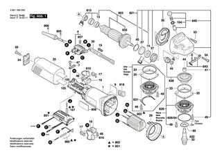 BOSCH Schalter | Ersatzteile f�r GWS 14-125 CI, GWS 1400 - 1607200200