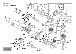 BOSCH Schalter | Ersatzteile f�r GWS 14-125 CI, GWS 1400 - 1607200200