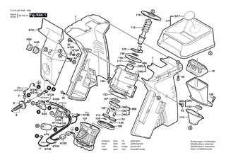 BOSCH Ein/Aus-Schalter | Ersatzteile f�r AXT 16-30, AXT 18-35 - 1607200216