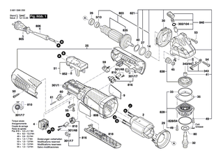 BOSCH Schalter | Ersatzteile f�r GBR 15 CA, GBR 15 CAG - 1607200256