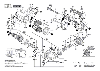 BOSCH Drehzahlregler 220-240V | Ersatzteile f�r GSF 100 A, GNF 65 A - 1607233040