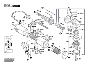 BOSCH Drehzahlregler 110-120V | Ersatzteile f�r GWS 14-125C - 1607233108