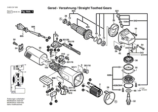 BOSCH Drehzahlregler 230V | Ersatzteile f�r GWS 10-125 CE, GWS 10-125CE - 1607233113