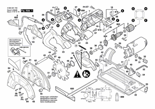BOSCH Drehzahlregler 230-240V | Ersatzteile f�r PKS 66 CE...