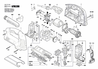 BOSCH Drehzahlregler 230V | Ersatzteile f�r GST 140 BCE -...