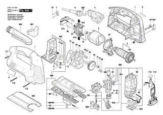 BOSCH Drehzahlregler 230V | Ersatzteile f�r GST 140 BCE - 1607233406