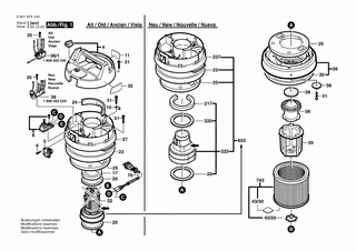 BOSCH Flächenbürste | Ersatzteile für GAS 12-30 F | 1609390494