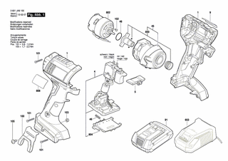 BOSCH Elektronikmodul | Ersatzteile f�r GDR 18-LI -...