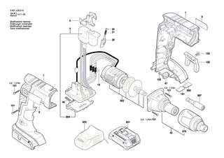 BOSCH Elektronikmodul | Ersatzteile f�r GSR 18 V-EC TE - 1607233532