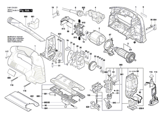 BOSCH Drehzahlregler 230V | Ersatzteile für GST 160 BCE - 16072335AM