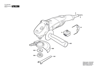 BOSCH Zweilochmutterndreher | Ersatzteile f�r Winkelschleifer, Hf-Winkelschleifer - 1607950052