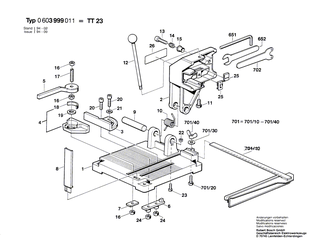 BOSCH Zweilochmutterndreher | Ersatzteile f�r Winkelschleifer, Hf-Winkelschleifer - 1607950052