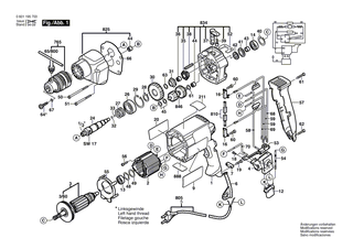 BOSCH Bohrfutter �1,5-13 MM, 1/2 | Ersatzteile f�r GBM 13 HRE, Bohrmaschine - 1608571069