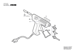 BOSCH D�senk�rper | Ersatzteile f�r GKP 200 CE, PKP 30 LE - 1609201241